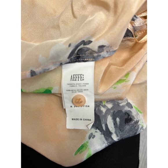 MOSCHINO CHEAP AND CHIC Pink Silk Fabric Floral Print Top Aline Midi Skirt Set - Picture 5 of 7